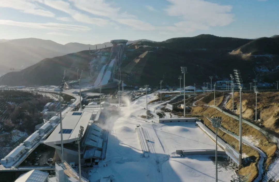 衛(wèi)星見(jiàn)證，這里如何變身“冬奧小城”