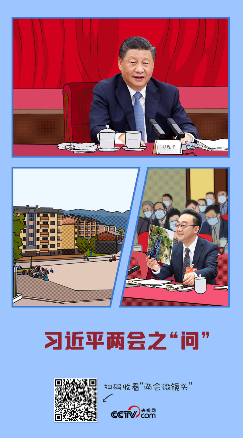 人民領(lǐng)袖|習(xí)近平兩會之“問”