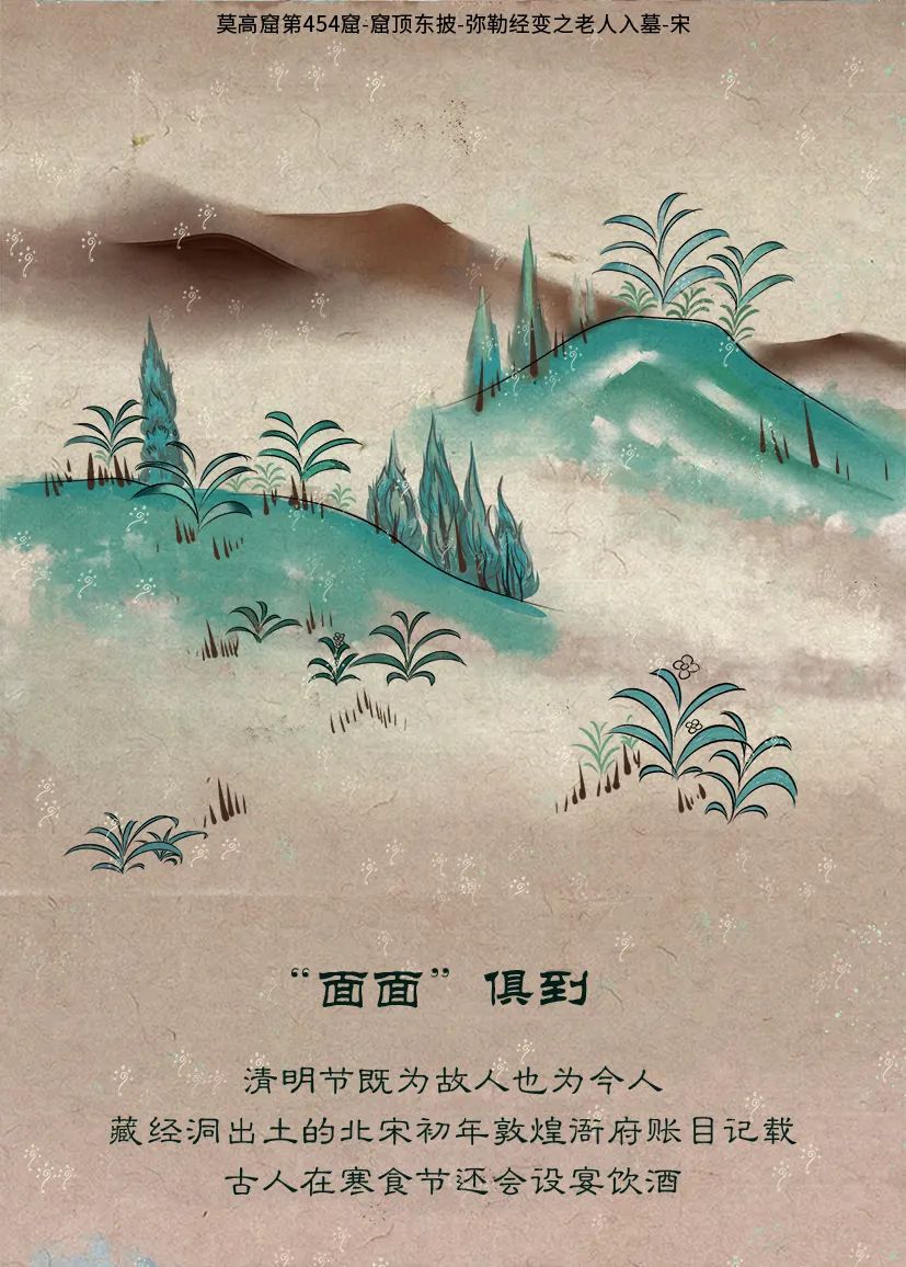 敦煌壁畫里的清明，不止雨紛紛