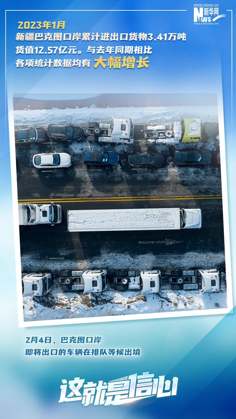 這就是信心｜實干爭春早，外貿(mào)樞紐貨運忙