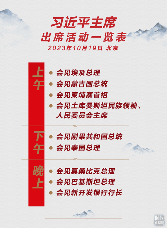 時(shí)政新聞眼丨高峰論壇圓滿成功，習(xí)近平密集會(huì)見(jiàn)傳遞清晰信號(hào)