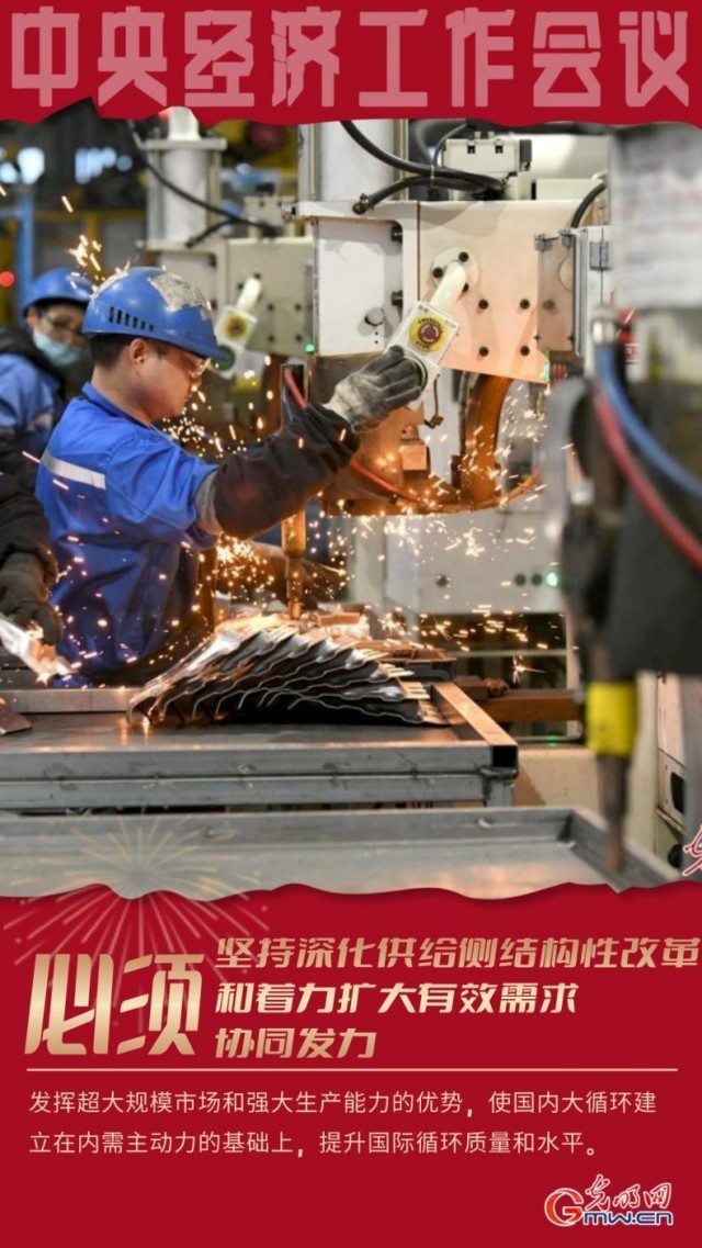 【海報(bào)】強(qiáng)信心 促發(fā)展丨貫徹五個必須 深化新時代做好經(jīng)濟(jì)工作的規(guī)律性認(rèn)識