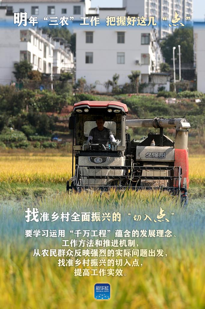 明年“三農”工作，這幾個“點”要把握好