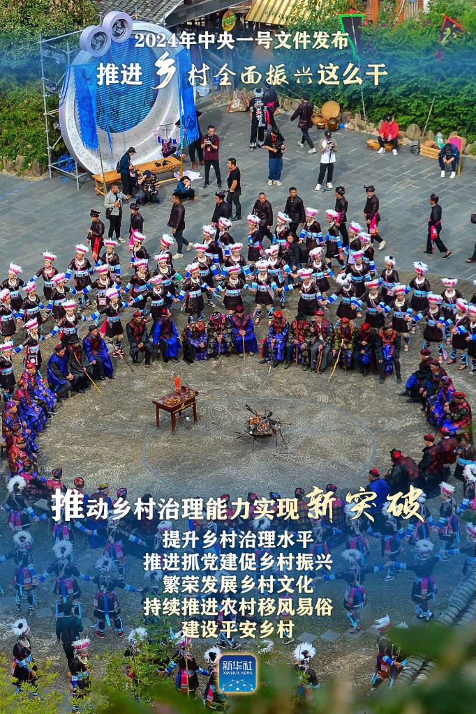 2024年中央一號文件:推進(jìn)鄉(xiāng)村全面振興這么干