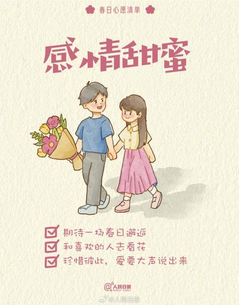 收藏打卡！領(lǐng)取你的手賬風(fēng)春日心愿清單