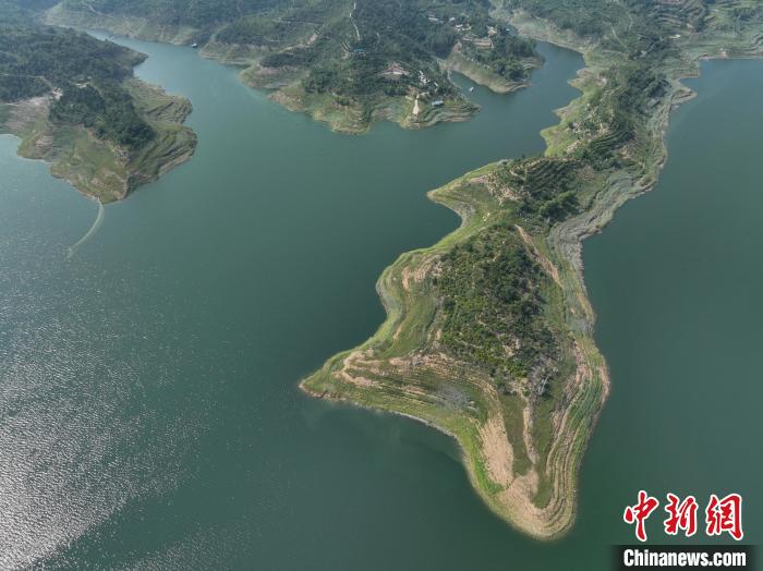 圖為生態(tài)園區(qū)的葫蘆半島。　趙亮 攝