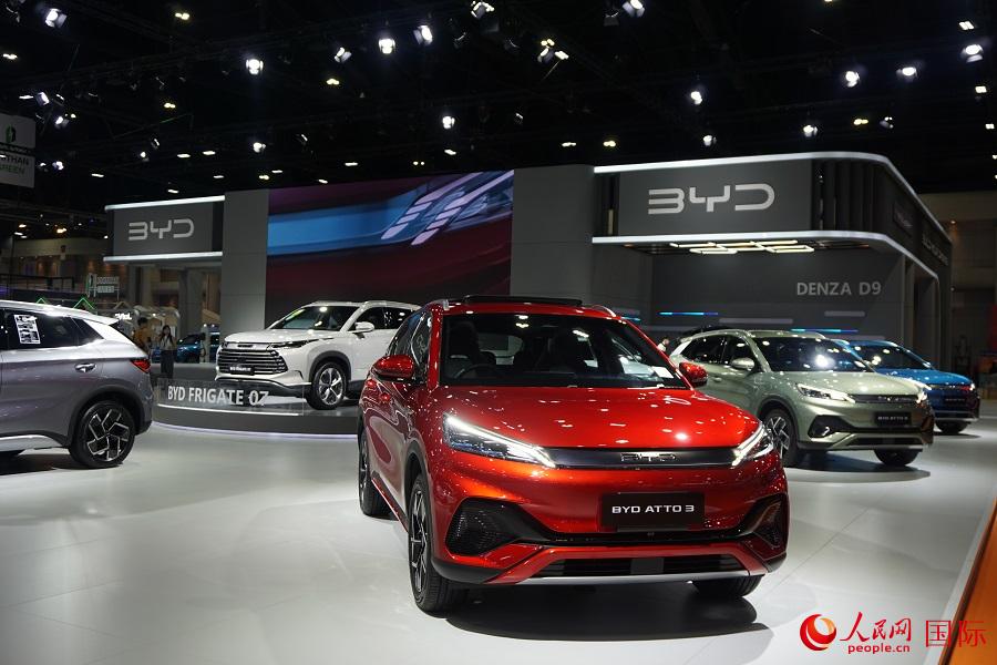 第44屆曼谷國(guó)際車展開幕。冷江濤攝