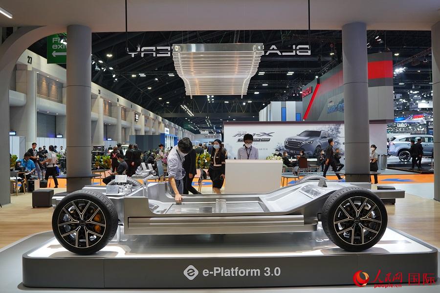 第44屆曼谷國(guó)際車展開幕。李源欣攝