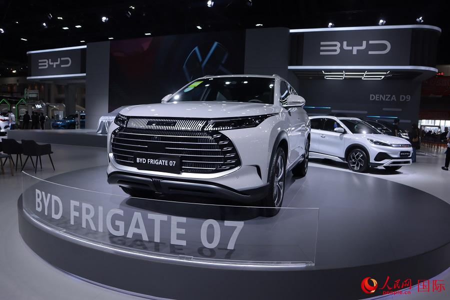 第44屆曼谷國(guó)際車展開幕。李百加攝