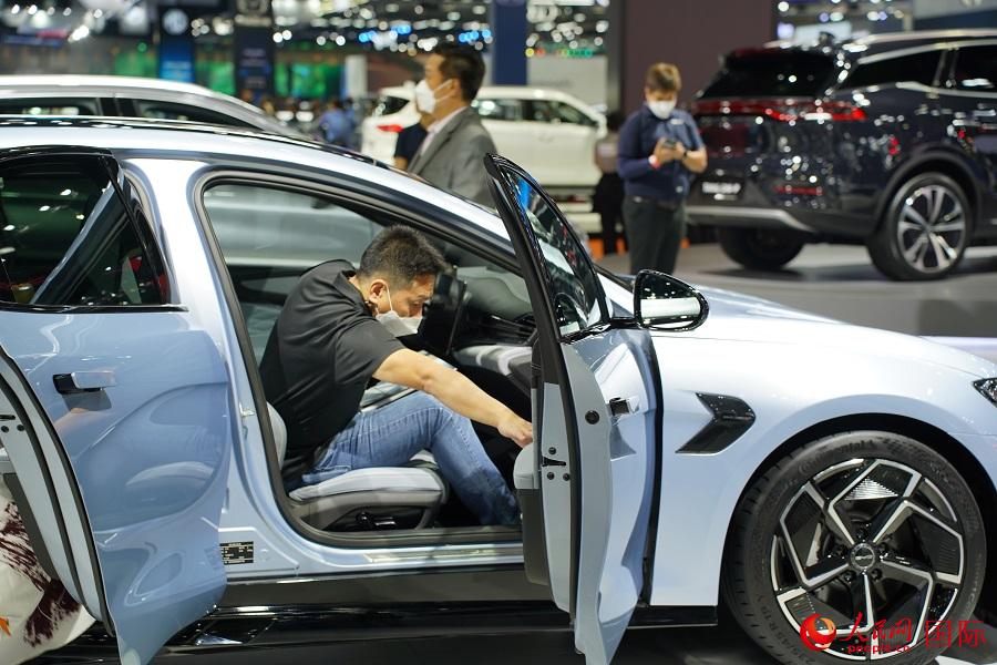 第44屆曼谷國(guó)際車展開幕。李源欣攝