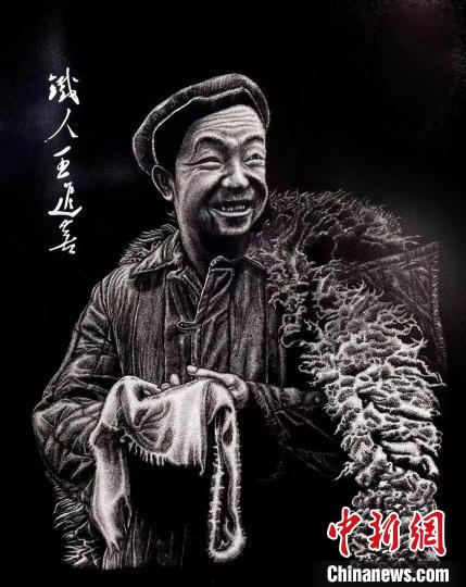 “90后”在酒泉：鍥而不舍，鐵筆生花，他只拿作品說話