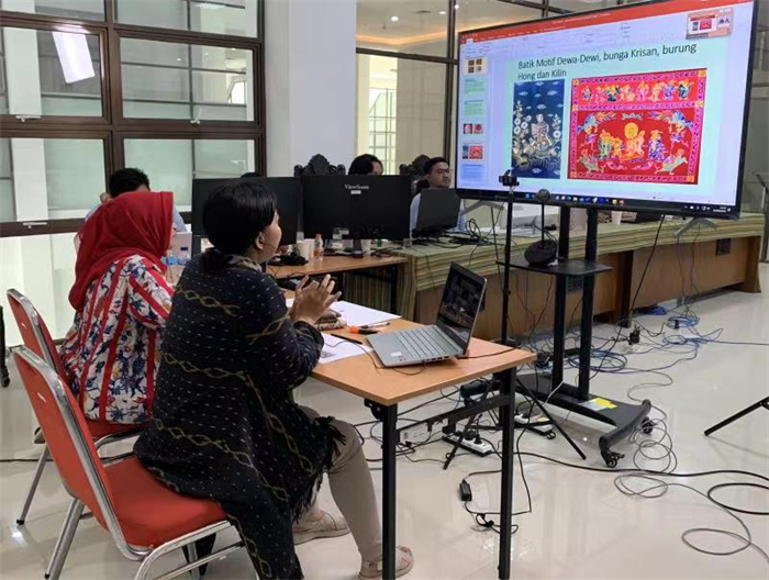 活動(dòng)現(xiàn)場。供圖：印尼三一一大學(xué)孔子學(xué)院