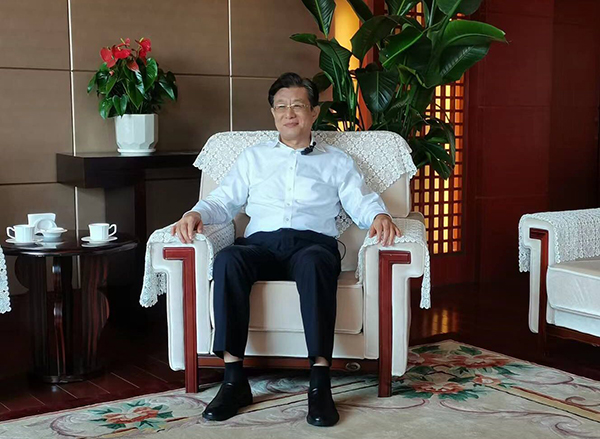 中國人民對外友好協(xié)會副會長李希奎。中國人民對外友好協(xié)會供圖