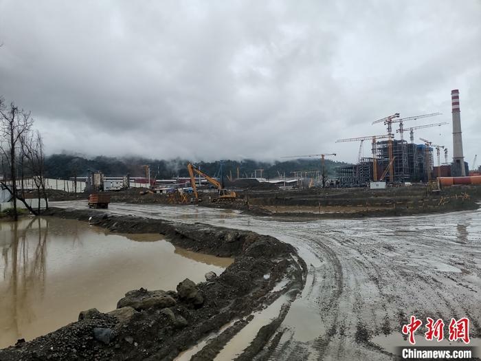 青山緯達(dá)貝園區(qū)建設(shè)初早期。 受訪者供圖