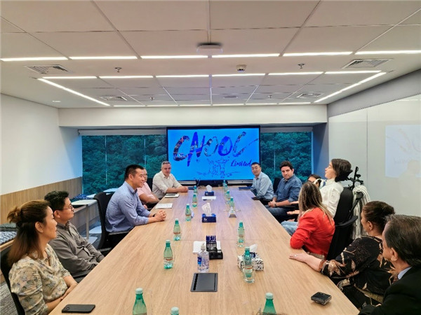 座談會現(xiàn)場。中海油巴西公司供圖