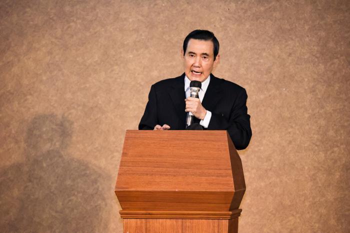  資料圖：馬英九。圖片來源：臺(tái)灣《中國時(shí)報(bào)》