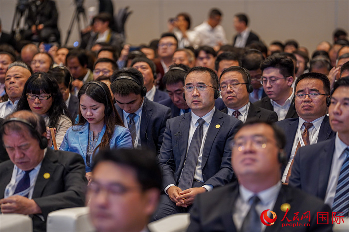 2023中國(guó)（浙江）—泰國(guó)合作交流會(huì)現(xiàn)場(chǎng)。普拉維攝