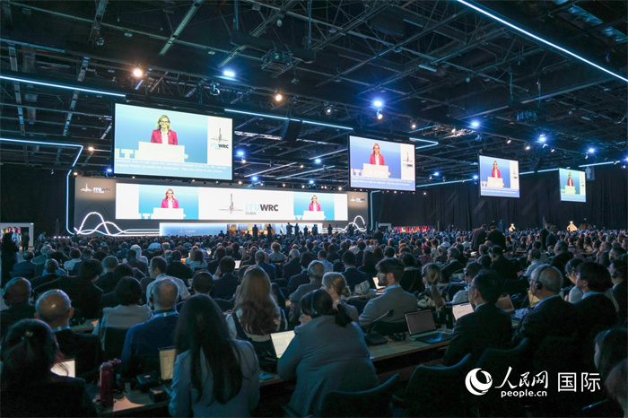 2023年世界無線電通信大會(huì)開幕式現(xiàn)場。人民網(wǎng)記者 任皓宇攝