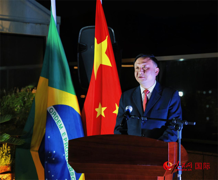 上海市副市長華源發(fā)表致辭。人民網(wǎng)記者宋亦然攝