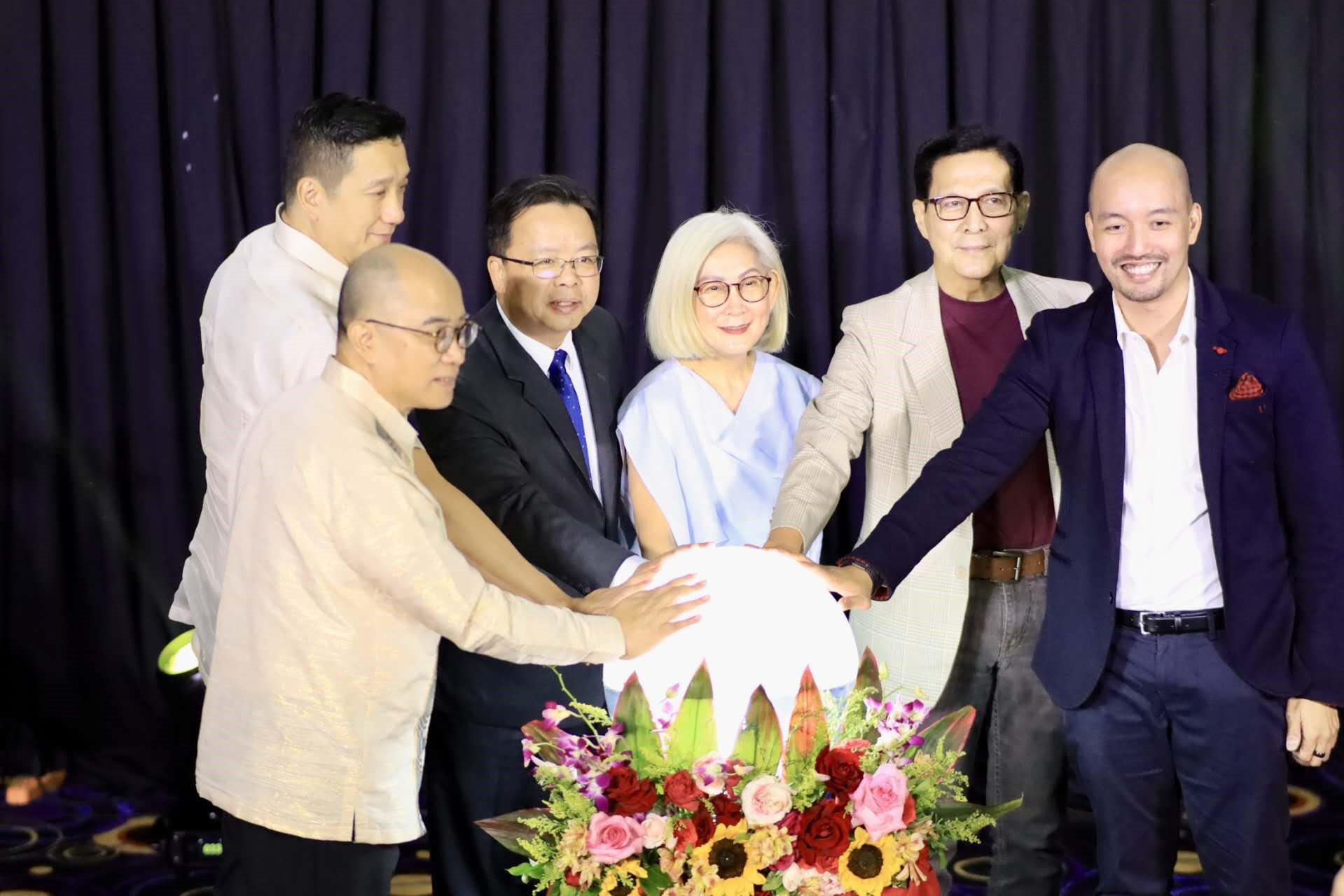 嘉賓出席2023中國(guó)電影節(jié)啟動(dòng)儀式。中國(guó)駐菲律賓大使館供圖