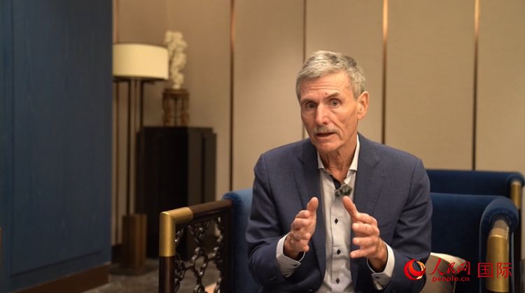 杜登霍夫接受采訪。人民網(wǎng) 劉動(dòng)攝