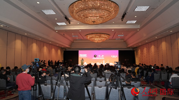 “中國之夜暨消費電子發(fā)展論壇”現場。人民網記者 鄧圩攝