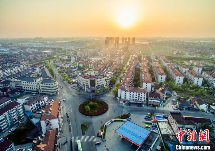 資料圖；位于上海南郊奉賢區(qū)最東部的四團(tuán)鎮(zhèn)。 供圖