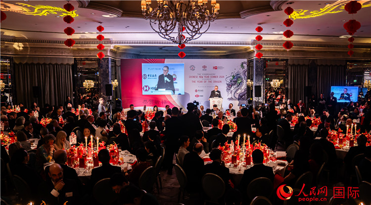 “共慶中國年 共享新機遇”破冰者新春晚宴現(xiàn)場盛況。人民網(wǎng) 郭錦標攝