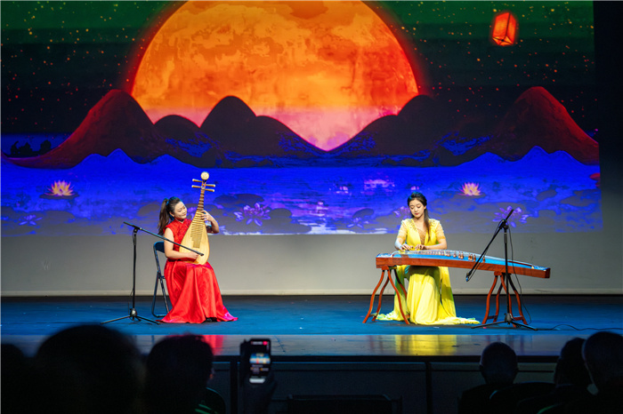  現(xiàn)場表演。中國駐希臘大使館供圖