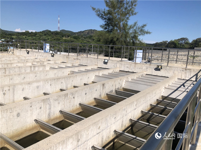 卡夫河供水項目。人民網(wǎng)記者 黃培昭攝