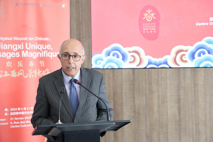 拉巴特文化藝術(shù)遺產(chǎn)復(fù)興協(xié)會主席德里希致辭?；艟z