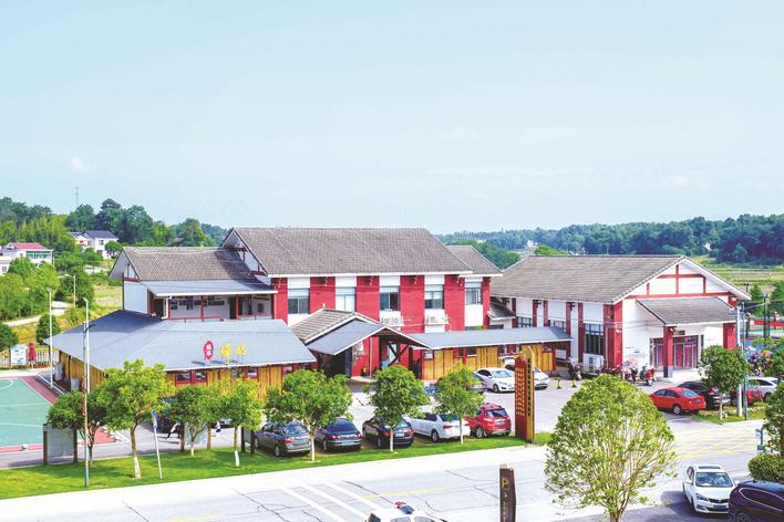 由文化站升級(jí)改造而成的“福臨驛站”，可提供度假、研學(xué)、會(huì)議、拓展、愛國主義教育等各類旅游線路，供游客自主選擇。 長沙縣供圖