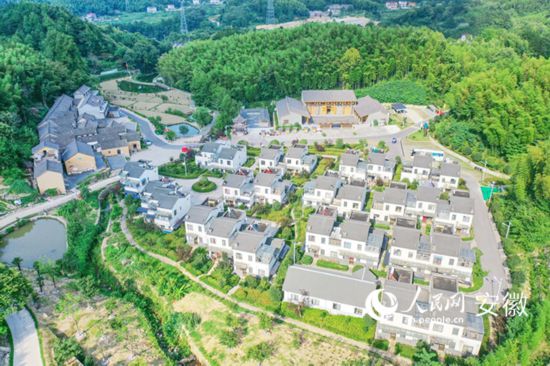 俯瞰大灣村。人民網(wǎng) 陳若天攝