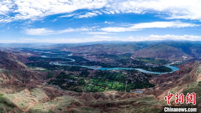 圖為青海黃河流域。(資料圖) 李玉峰 攝
