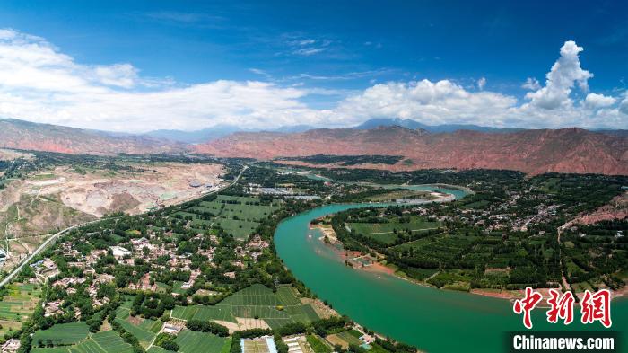 圖為青海黃河流域。(資料圖) 李玉峰 攝