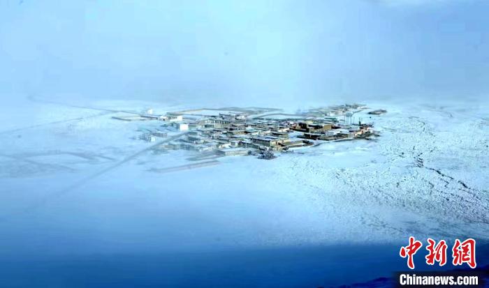 圖為普瑪江塘鄉(xiāng)冬季村景。　浪卡子縣網(wǎng)信辦供圖