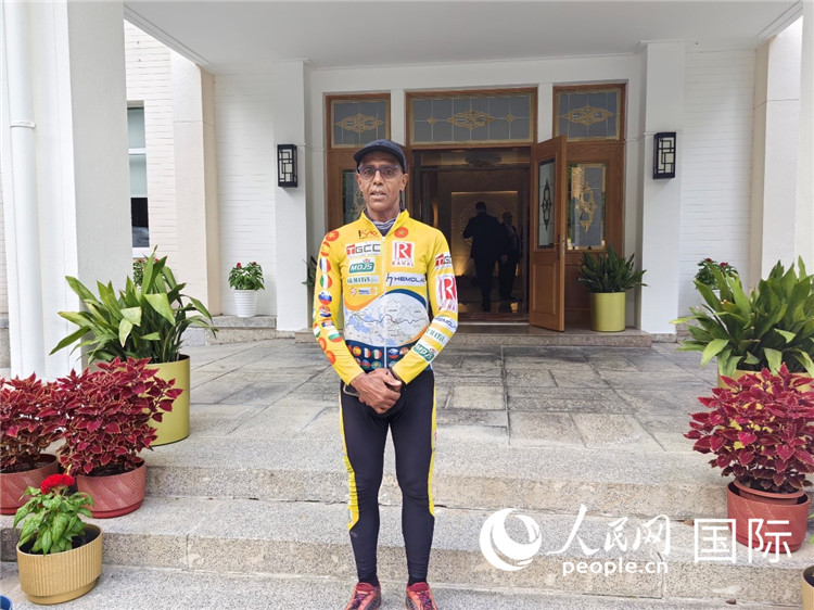 9月6日，卡里姆·穆斯塔在摩洛哥駐華大使官邸。人民網(wǎng)記者 王晶攝