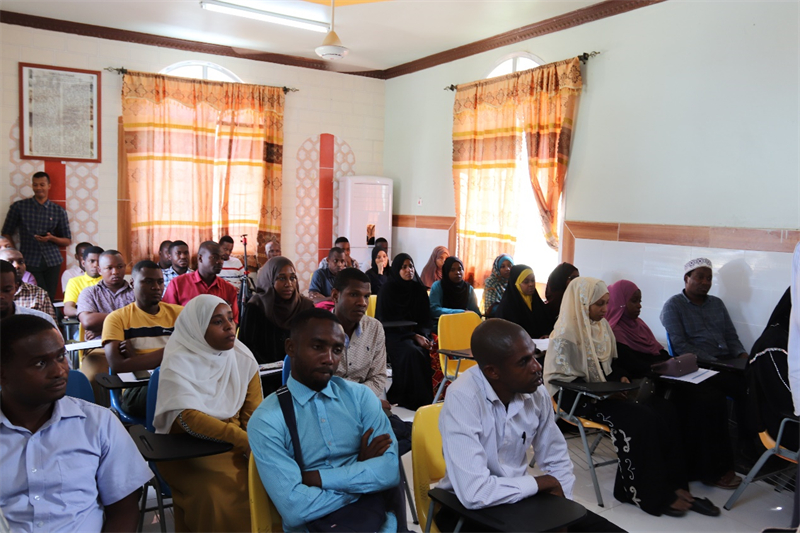 培訓(xùn)現(xiàn)場。專家組供圖