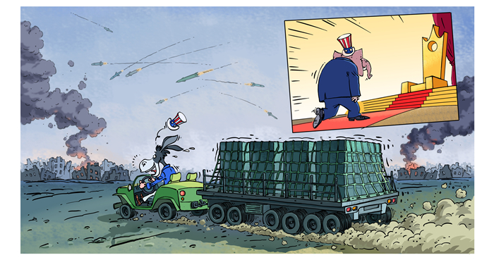 漫畫作者：馬宏亮（人民網(wǎng)版權(quán)圖片，未經(jīng)授權(quán)請勿轉(zhuǎn)載。）