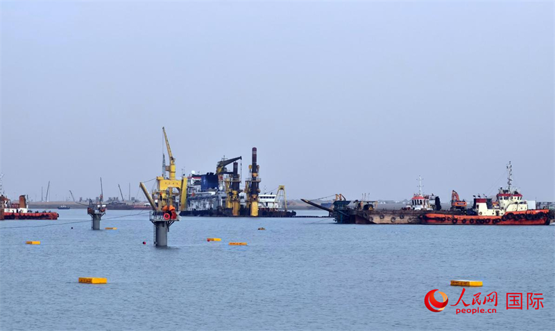 祖拜爾海底隧道施工場(chǎng)景。人民網(wǎng)記者管克江攝