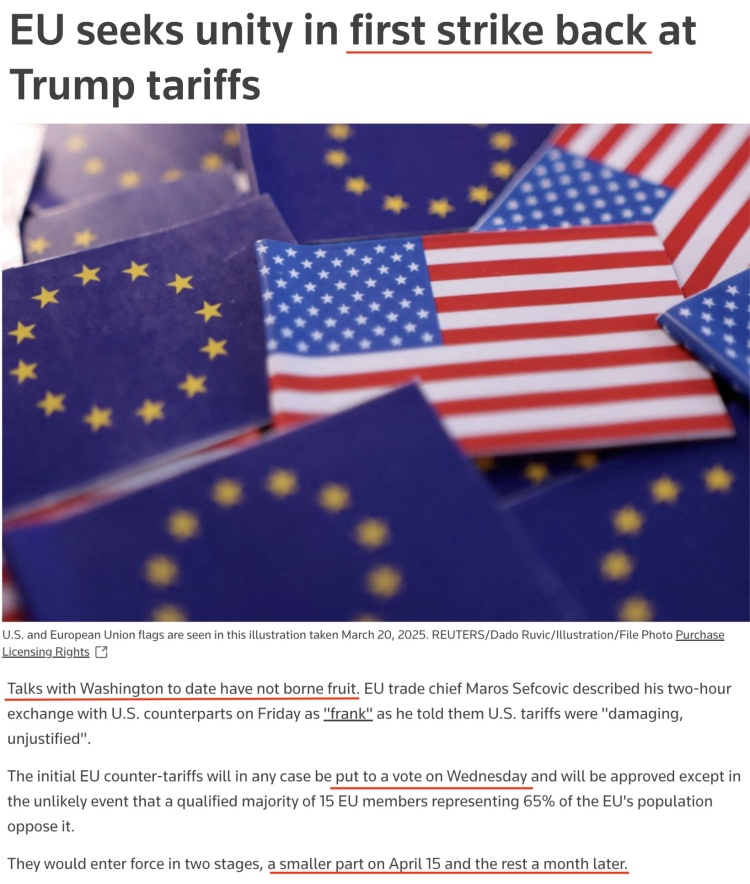 深觀察丨“只要團(tuán)結(jié)，歐盟反制美國的王牌很多”