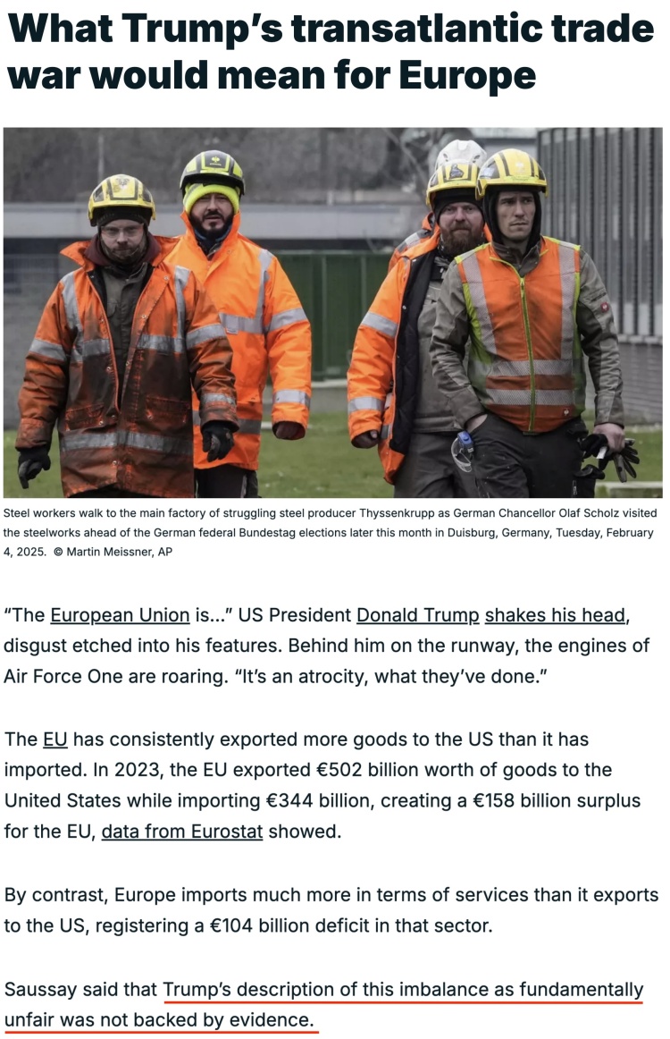 深觀察丨“只要團(tuán)結(jié)，歐盟反制美國的王牌很多”