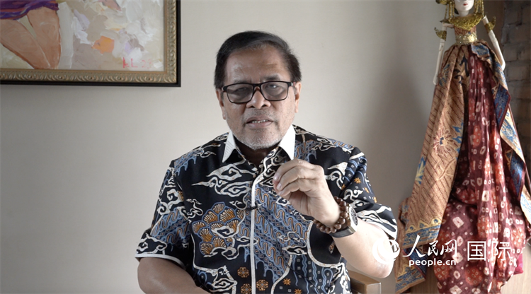 5月14日，印度尼西亞大使周浩黎接受人民網(wǎng)專訪。人民網(wǎng) 王婧攝