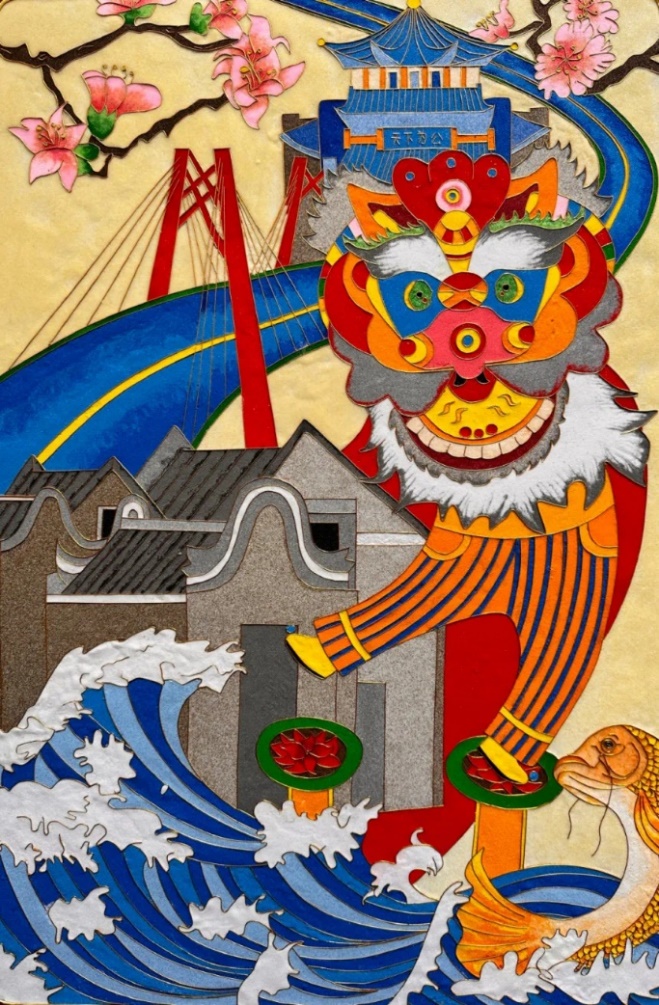 中小學(xué)生創(chuàng)新創(chuàng)意設(shè)計成果首次登上文博會。參展觀眾供圖