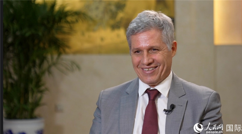 巴西農(nóng)村發(fā)展部部長特謝拉。 人民網(wǎng)記者 張榮攝