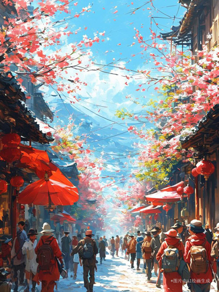 【巳巳如意萬象新】漫評丨紅紅火火中國年，照見新年新圖景