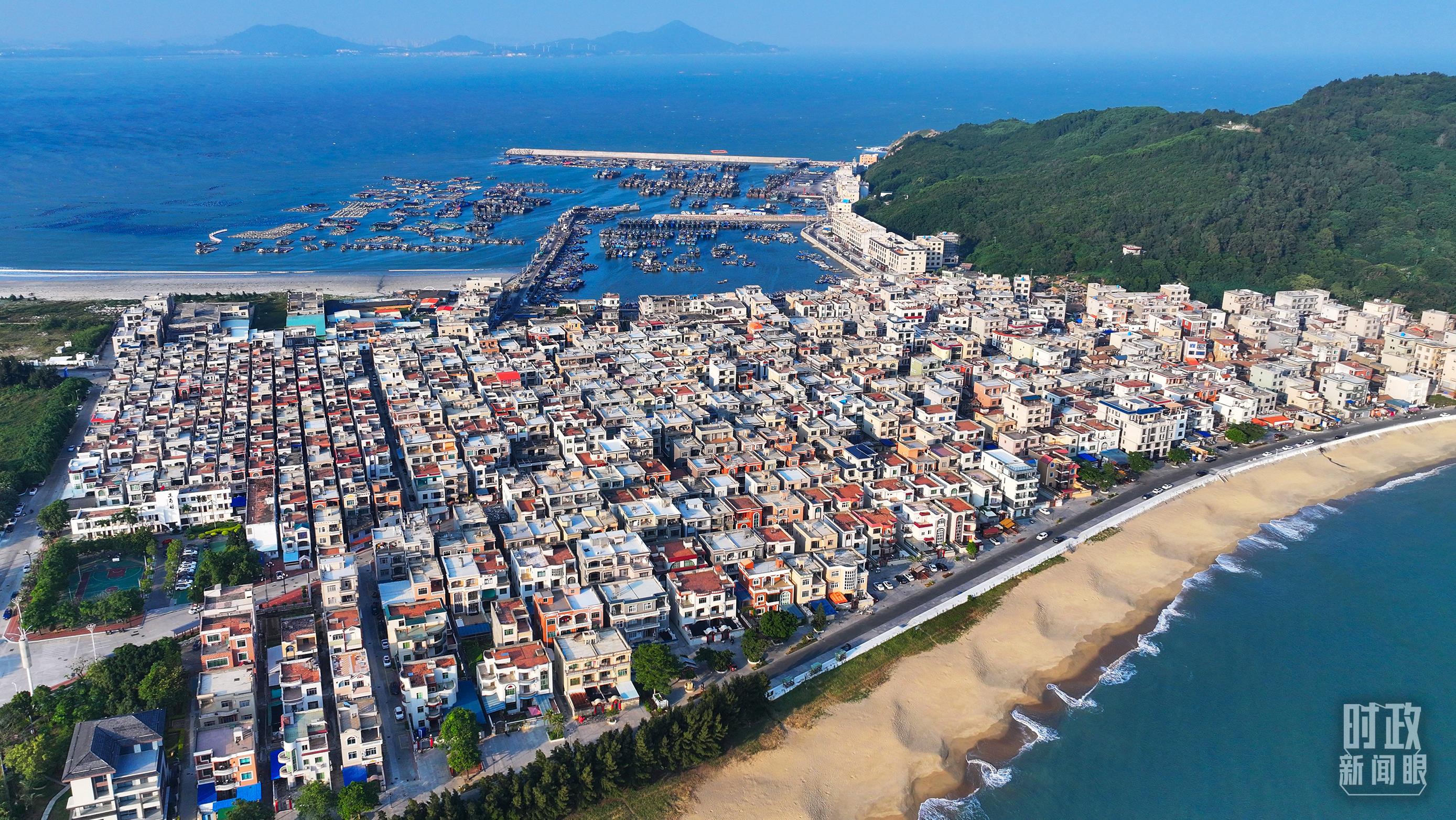 △澳角村。（總臺記者李鵬沖拍攝）