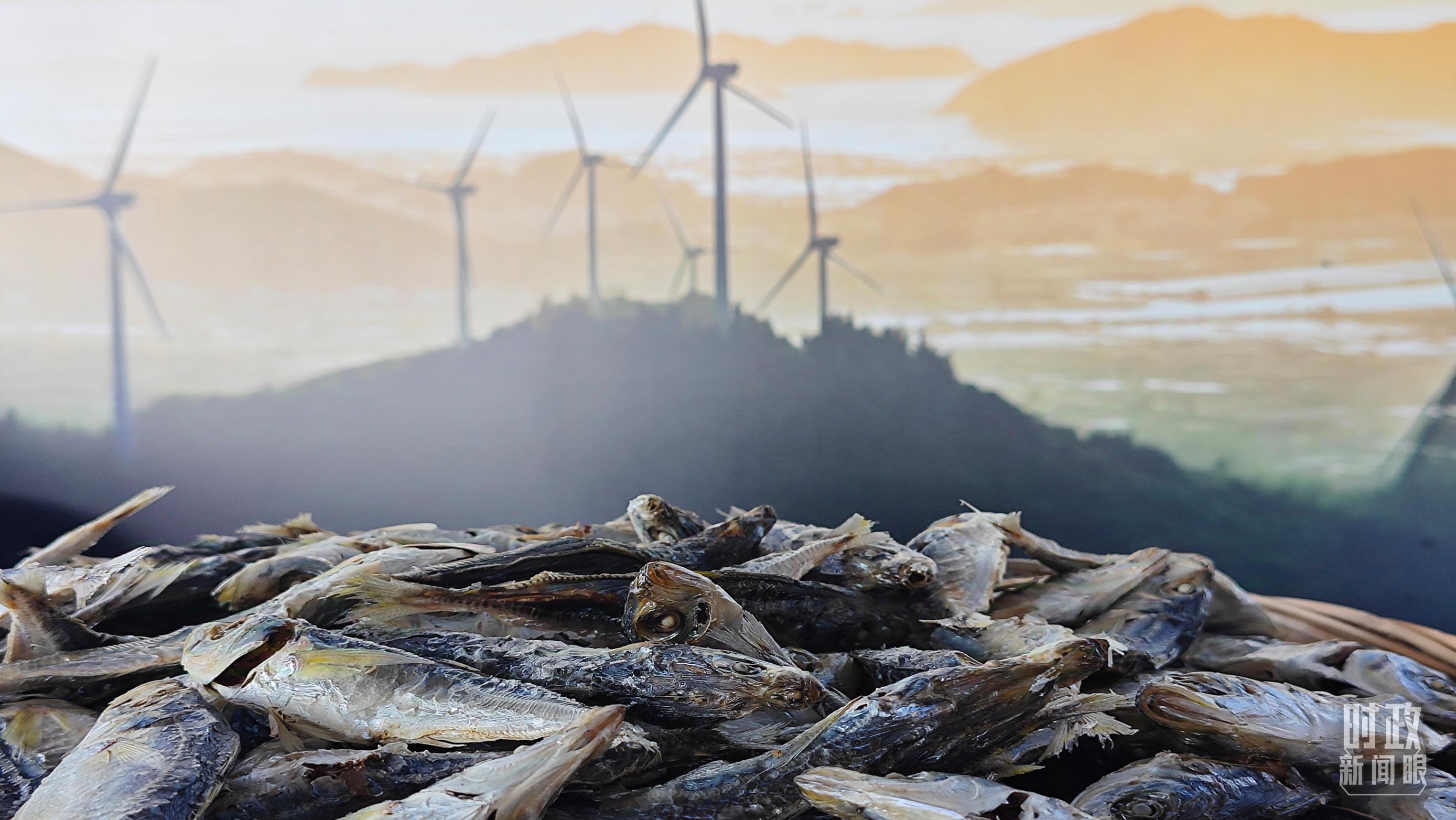 △澳角村的海產(chǎn)品。（總臺央視記者許永松拍攝）