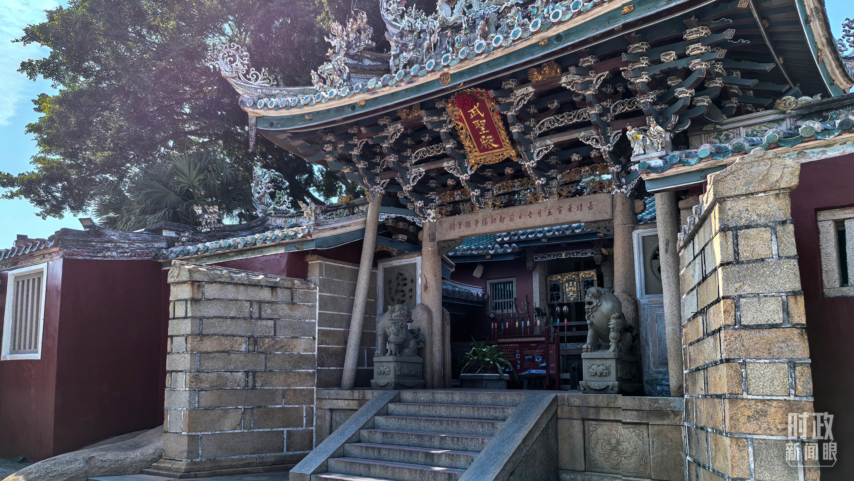 △關(guān)帝文化產(chǎn)業(yè)園。（總臺央視記者陸泓宇拍攝）