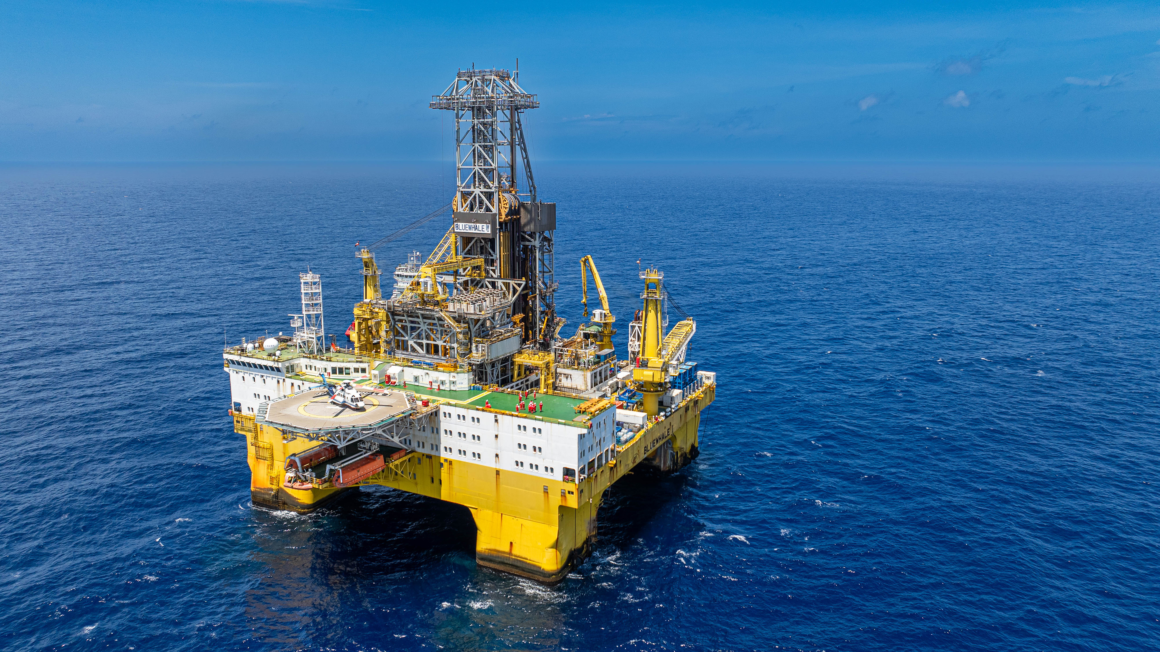 2024年8月17日，海南陵水，深海一號二期鉆井平臺。